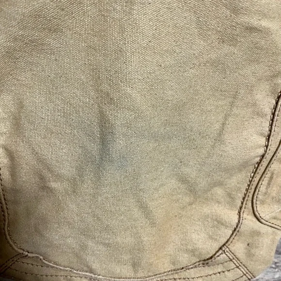 Fossil khaki shoulder/ crossbody bag with studs - Picture 7 of 16